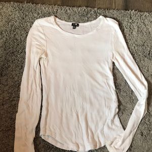 Cable and Gauge white long sleeve